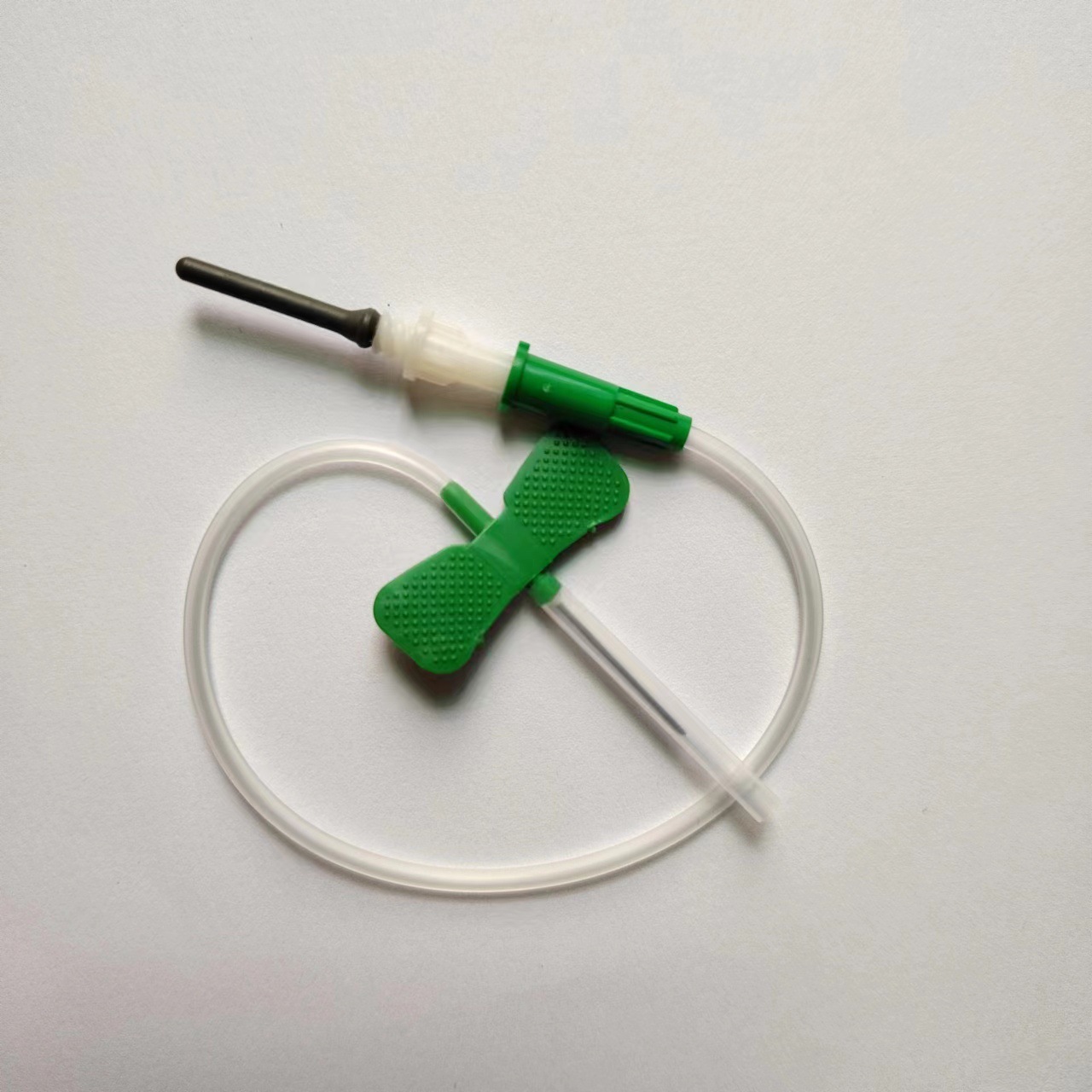 Medical double-wing convenient needle, disposable blood collection needle, flexible tube, venous blood sample collection needle, needle extension cord Specification image