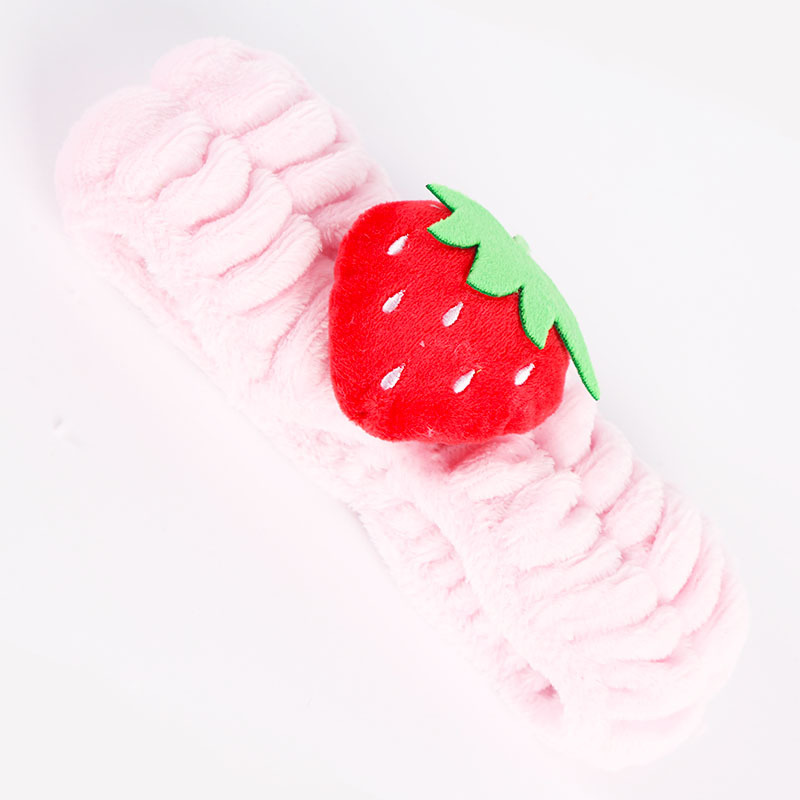 Fruit series hair bands, cute pets, simple hair ties and headbands for washing, grooming and makeup Item Picture