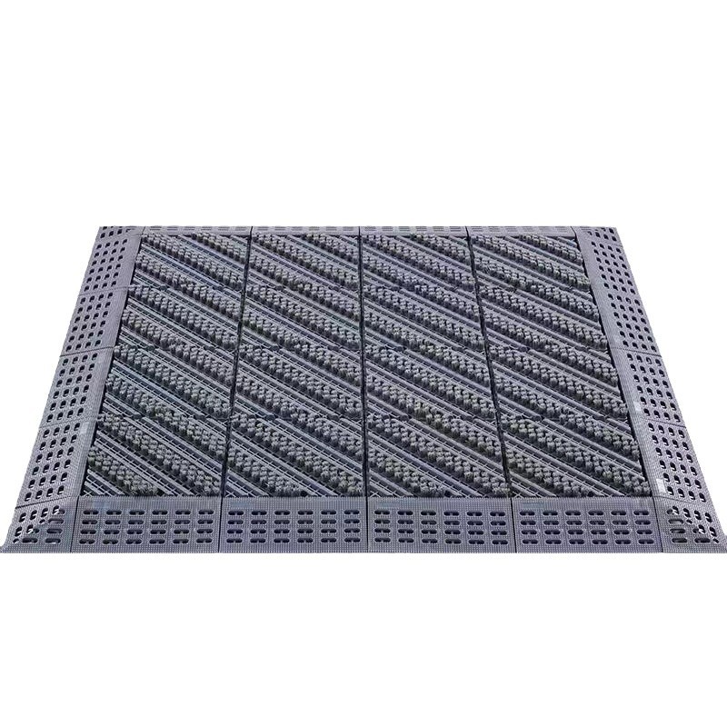 The floor mat for the entrance door, the shop door, the spliced floor mat, the same style of anti-slip and wear-resistant outdoor floor as Wanda Application Scenario