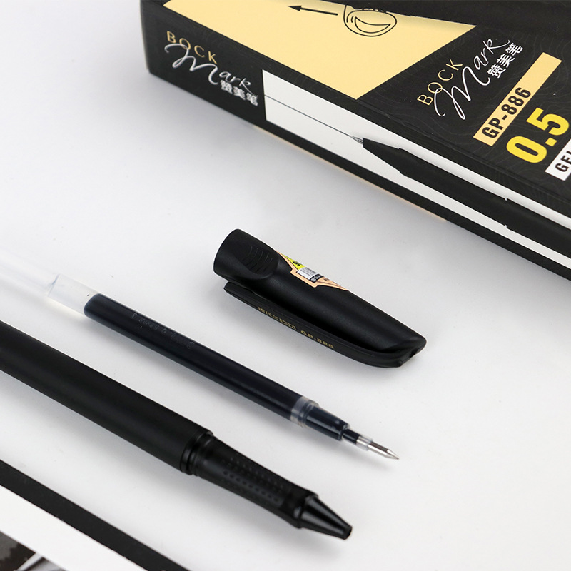 Modern Beauty 886 large-capacity office 0.5mm gel pen, student examination pen, financial planner pen, direct supply from the manufacturer