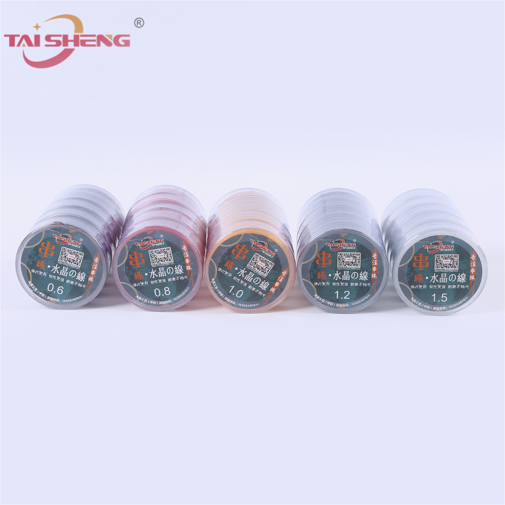 鱼具厂家0.8mm-1.5mm水晶线韧性好牢固耐拉弹力线diy手工佛珠线