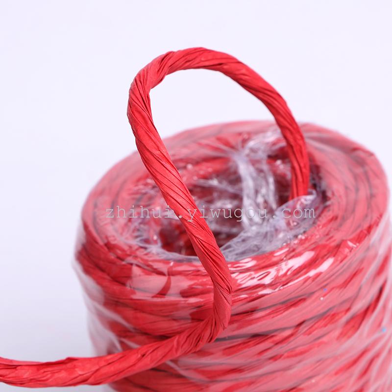 Factory direct sales of handmade DIY flower, small roll paper rope, bow and flower art shaping materials wholesale details Picture