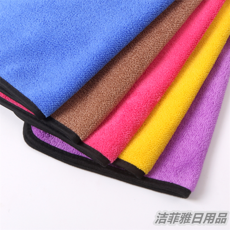 洗车毛巾/加厚吸水珊瑚绒擦车巾/擦车巾/小辫子洗车/小辫子毛巾细节图