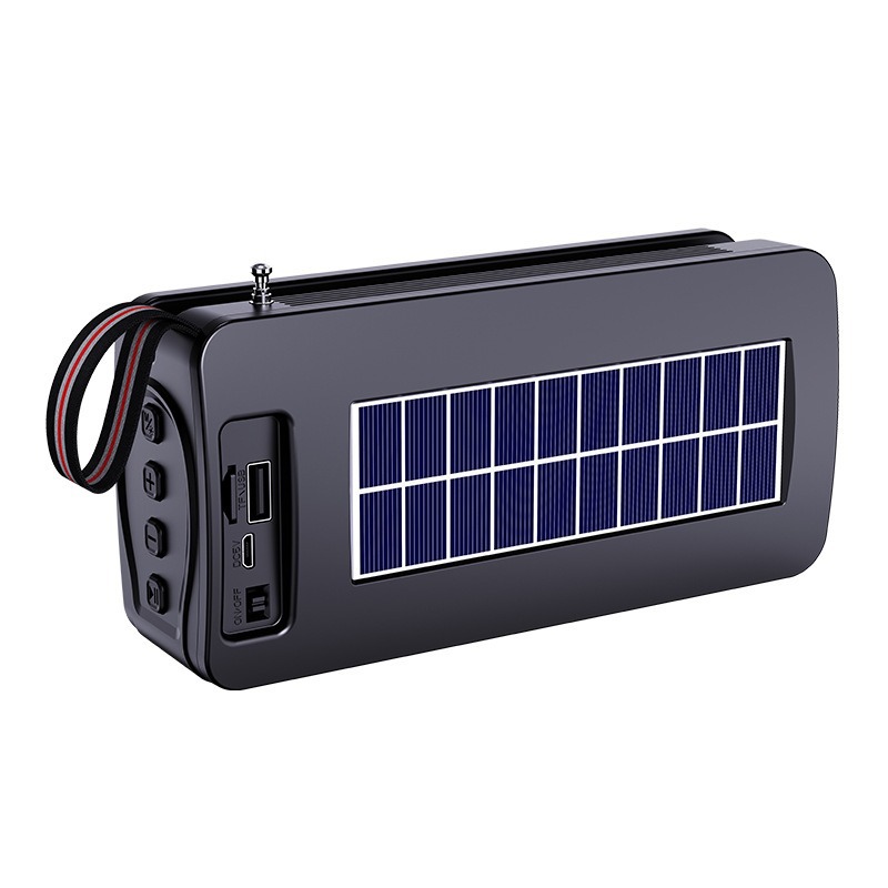 蓝牙小音箱户外多功能桌面播放器居家便携太阳能蓝牙音响细节图