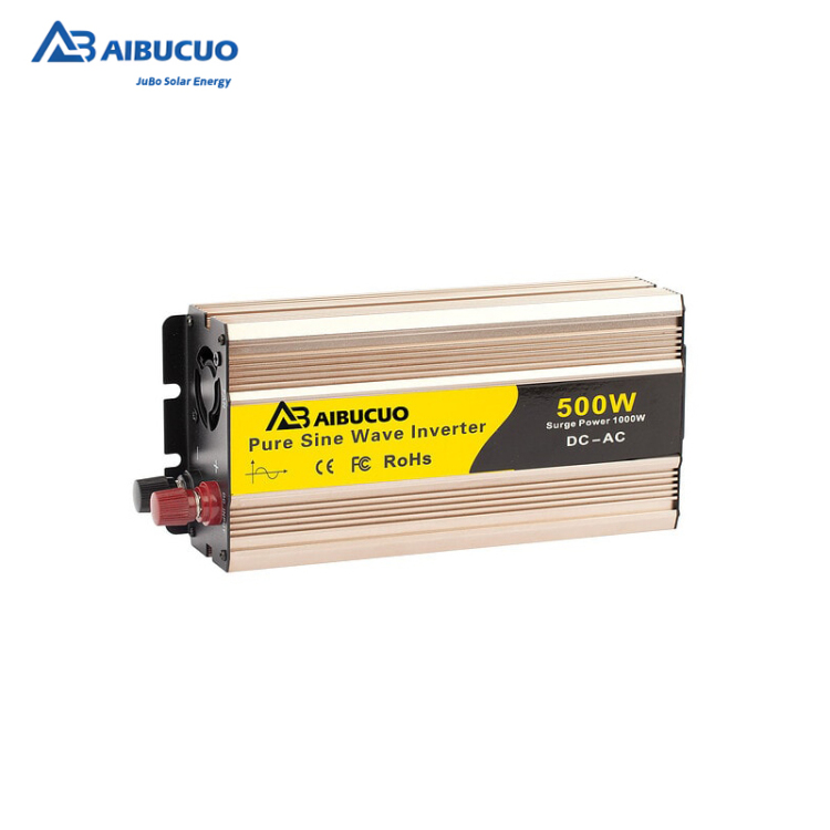 AIBUCUO Jubo high-quality automotive pure sine wave inverter 500W12V automotive power converter inverter details Picture