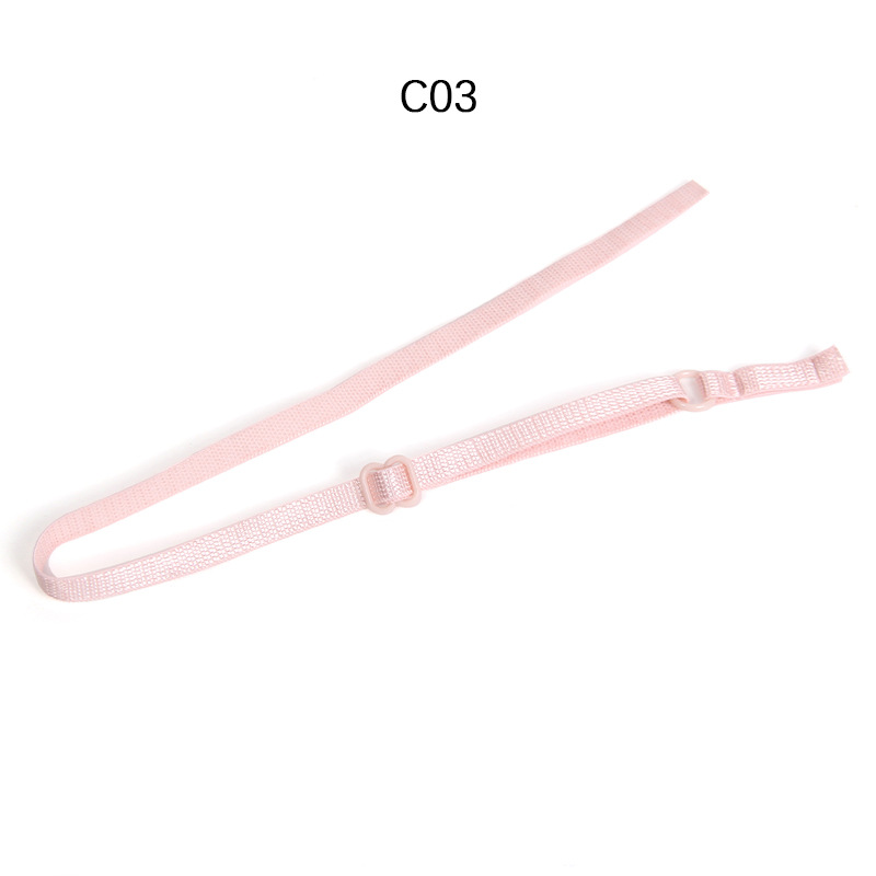 High-quality ready-made colored shoulder strap underwear, clothing accessories, adjustable elastic bands, baby clothes, beautiful back bras in stock Application Scenario
