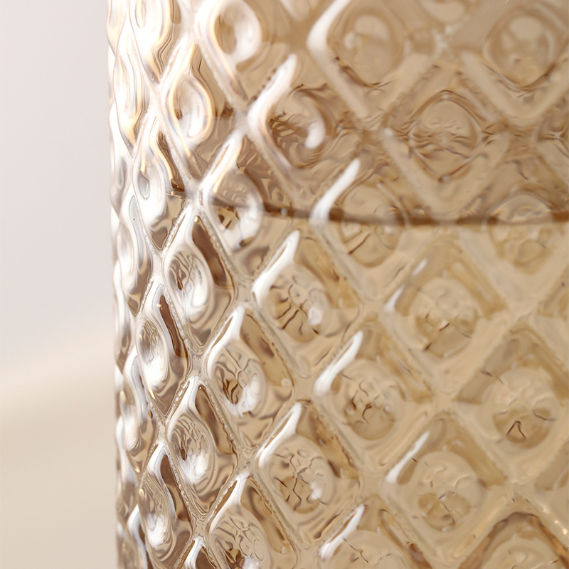 玻璃壶/玻璃水壶/玻璃凉水壶/琉璃果汁缸/条纹壶细节图