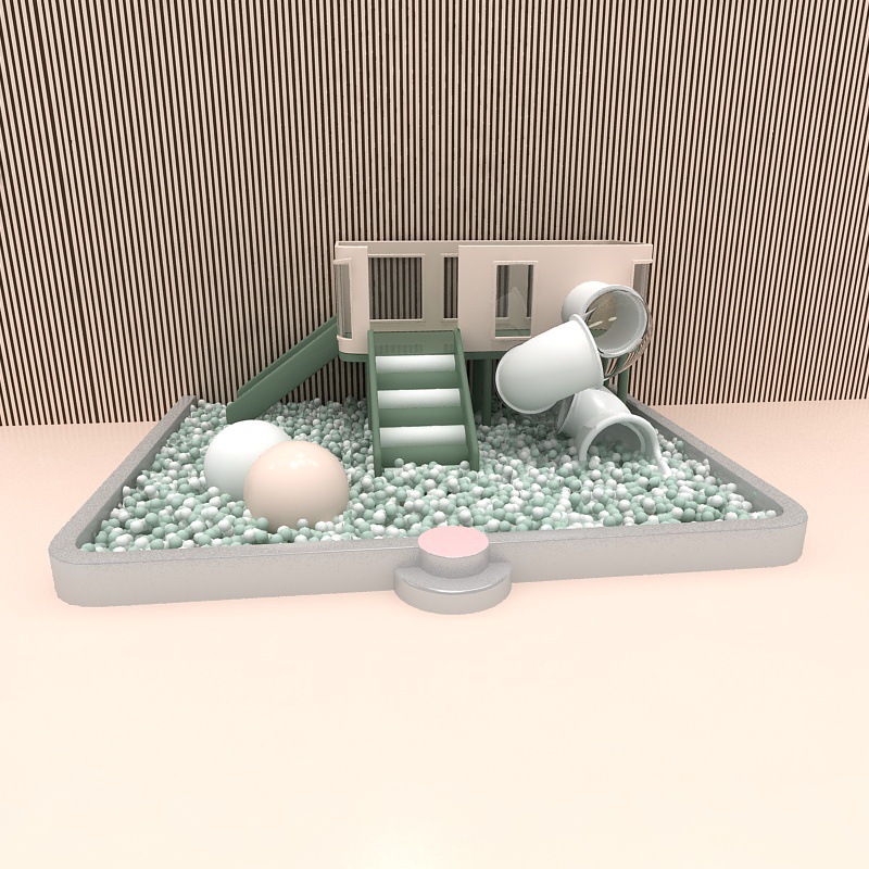 Indoor play castle, soft package park, non-standard soft slide, children's amusement park equipment, soft package slide manufacturer wholesale, climbing frame, indoor toys, children's games details Picture