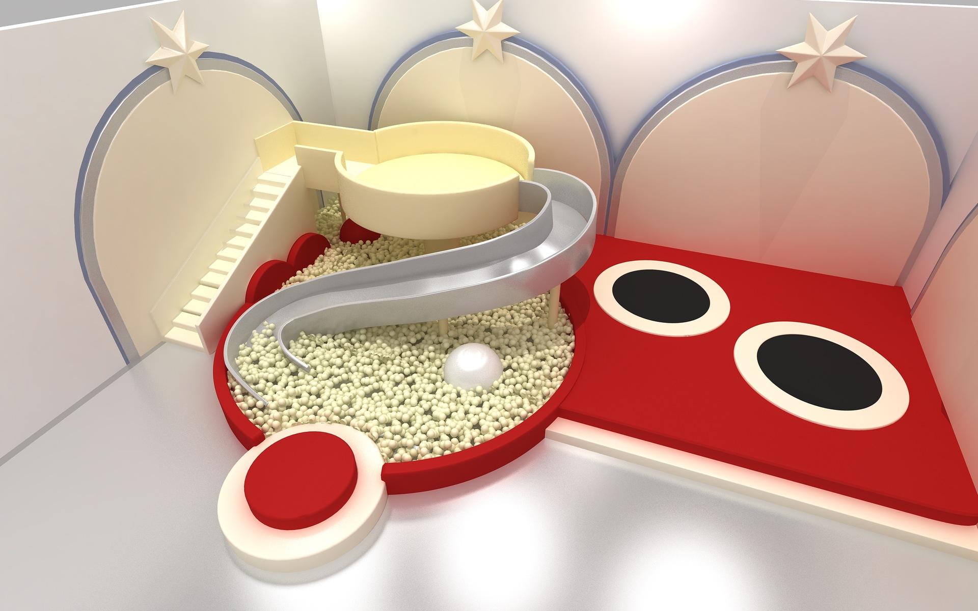 Indoor play castle, soft package park, non-standard soft slide, children's amusement park equipment, soft package slide manufacturer wholesale, climbing frame, indoor toys, children's games Item Picture