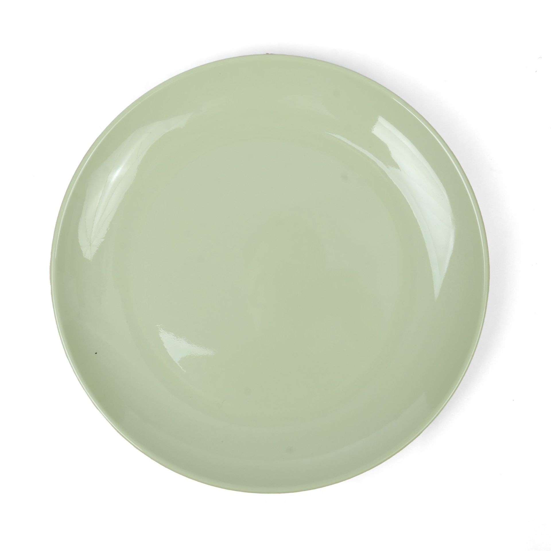 Green round melamine imitation porcelain flat plates, restaurant plates, commercial hotel deep plates, round plates, stir-frying plates wholesale Application Scenario