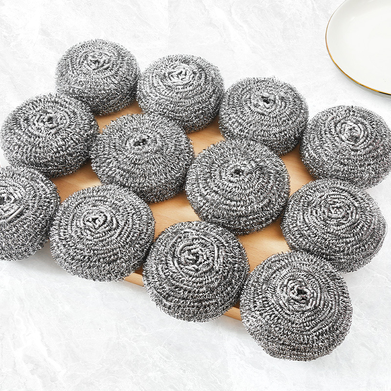 钢丝球刷锅清洁球洗碗刷子擦锅球厨房用品去污锅刷铁丝球工厂直销