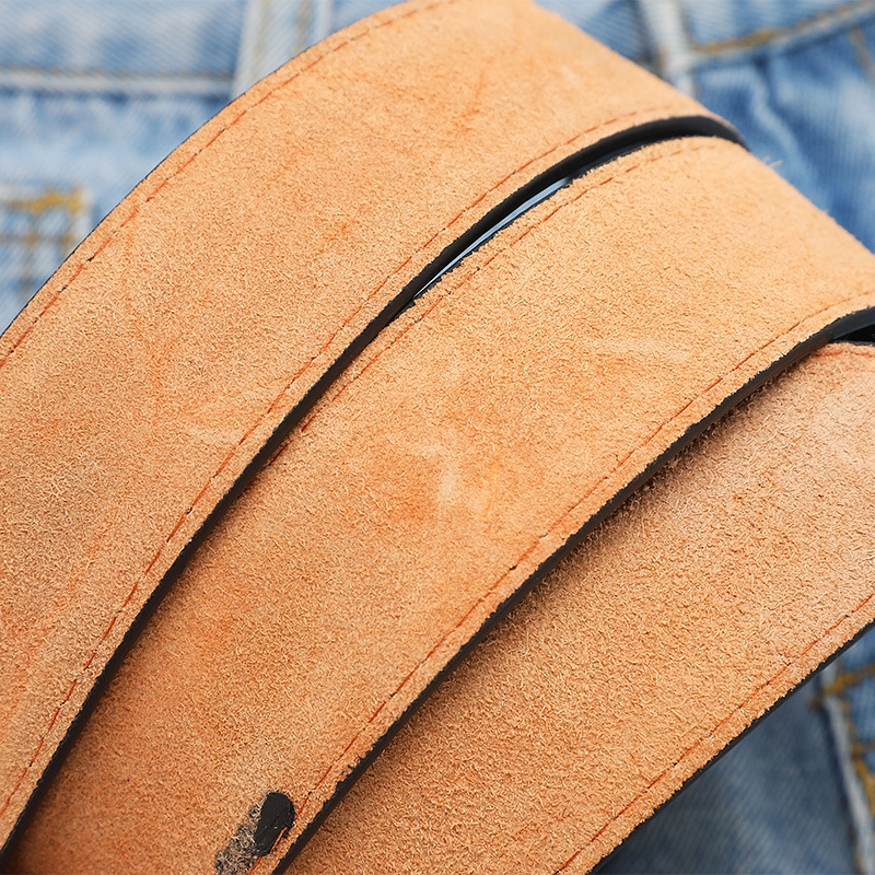 Factory direct sales of pin-buckle belts for women, simple and versatile Korean style decorative belts for women, wholesale Korean student belts mixed batch details Picture