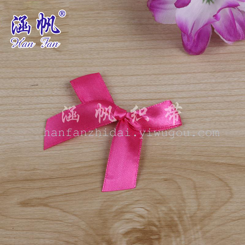 Top-quality purple ribbon bow tie accessories, retro tie decoration, fashionable and elegant accessories details Picture