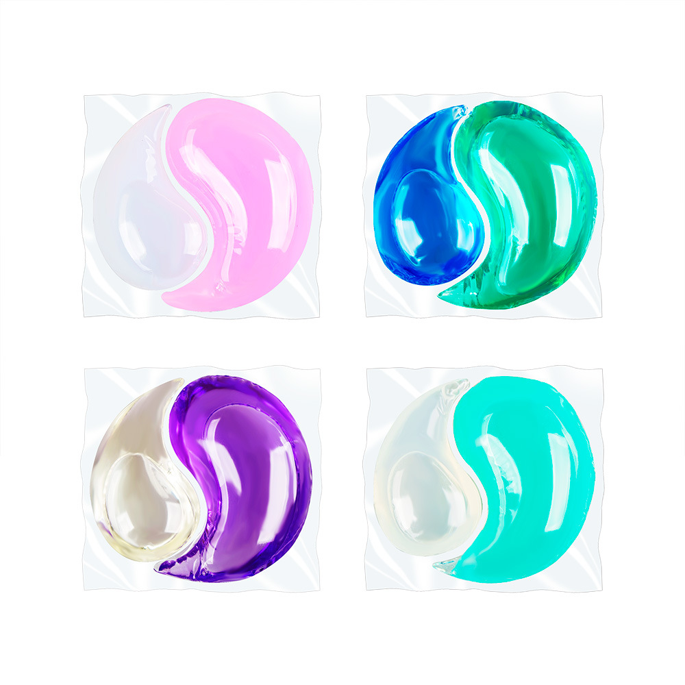 Concentrado 6 en 1 lavado coágulos limpios y flexibles multi-efecto antiácaros dejar perfumado perlas al por mayor fuente fábrica details Picture
