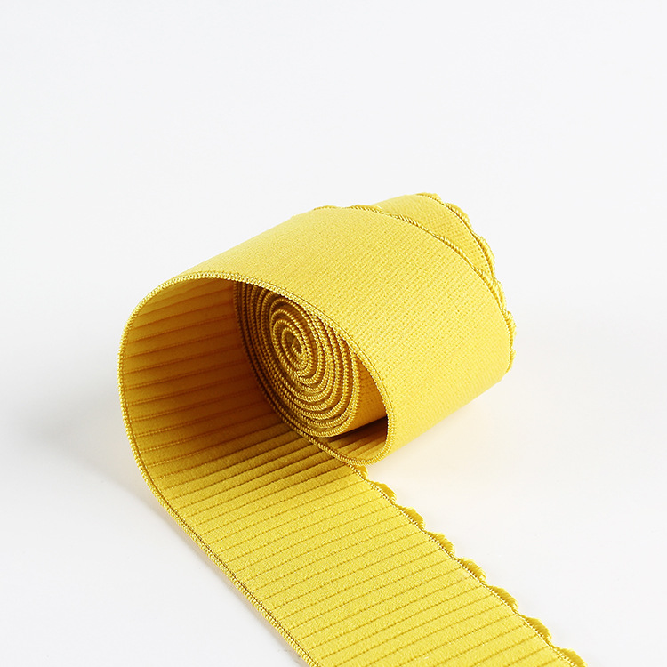 4.5CM multi-specification striped elastic elastic webbing, sports underwear tooth band, clothing accessories, tank pattern webbing Specification image