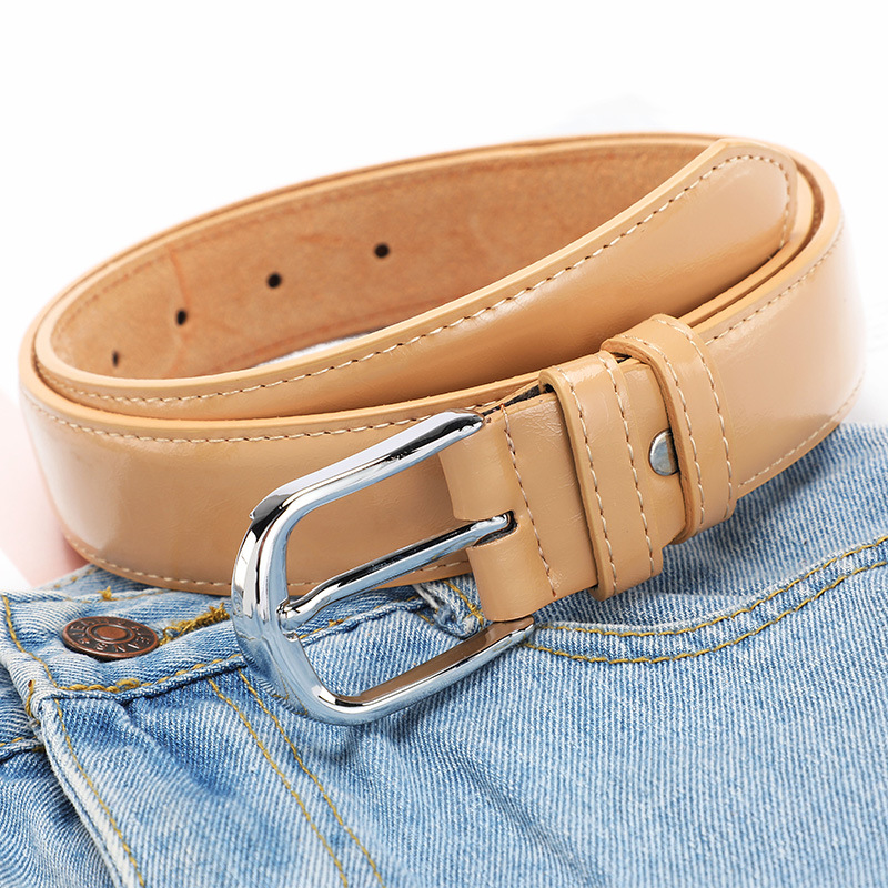 Factory direct sales of pin-buckle belts for women, simple and versatile Korean style decorative belts for women, wholesale Korean student belts mixed batch