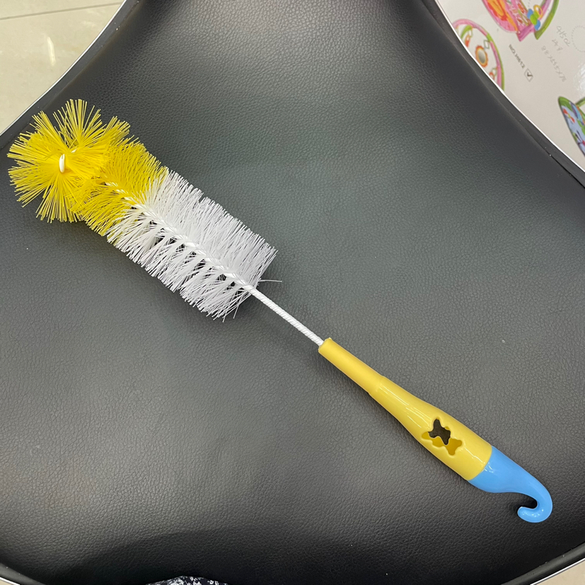 Wholesale baby bottle brushes, plastic brushes, cup brushes, brush holders, mother and baby cleaning products, long-handled decontamination brushes Specification image