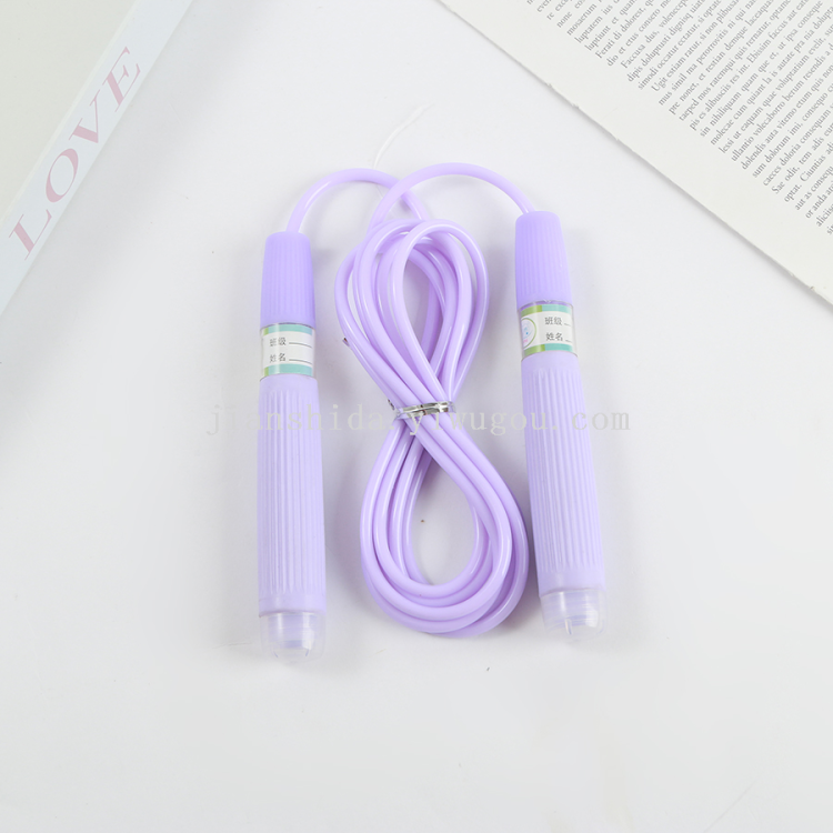 塑料跳绳 训练跳绳 厂家直销        细节图