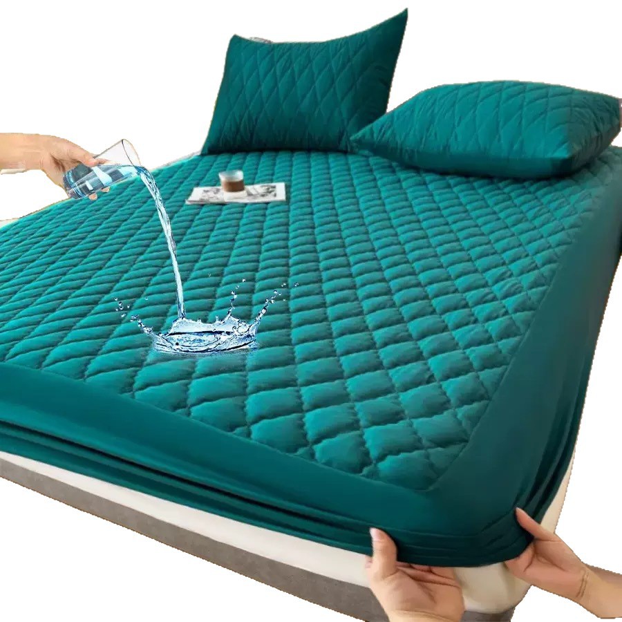 Direct sales for foreign trade, cross-border exclusive supply and wholesale of waterproof cotton-padded beds, solid color thickened matte MATS, Dream protective beds Application Scenario