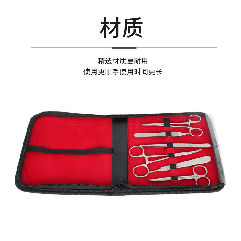 Surgical suture practice equipment package, foreign trade suture training instrument package, practice tool set, surgical practice silicone details Picture