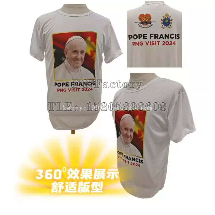 Customized cross-border presidential campaign uniforms, advertising shirts, Polo shirts details Picture