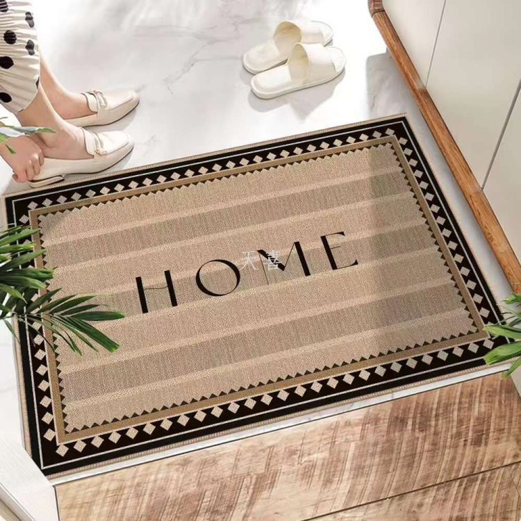American linen anti-slip floor MATS, dog entrance MATS, absorbent bathroom and toilet floor MATS, kitchen door MATS Item Picture