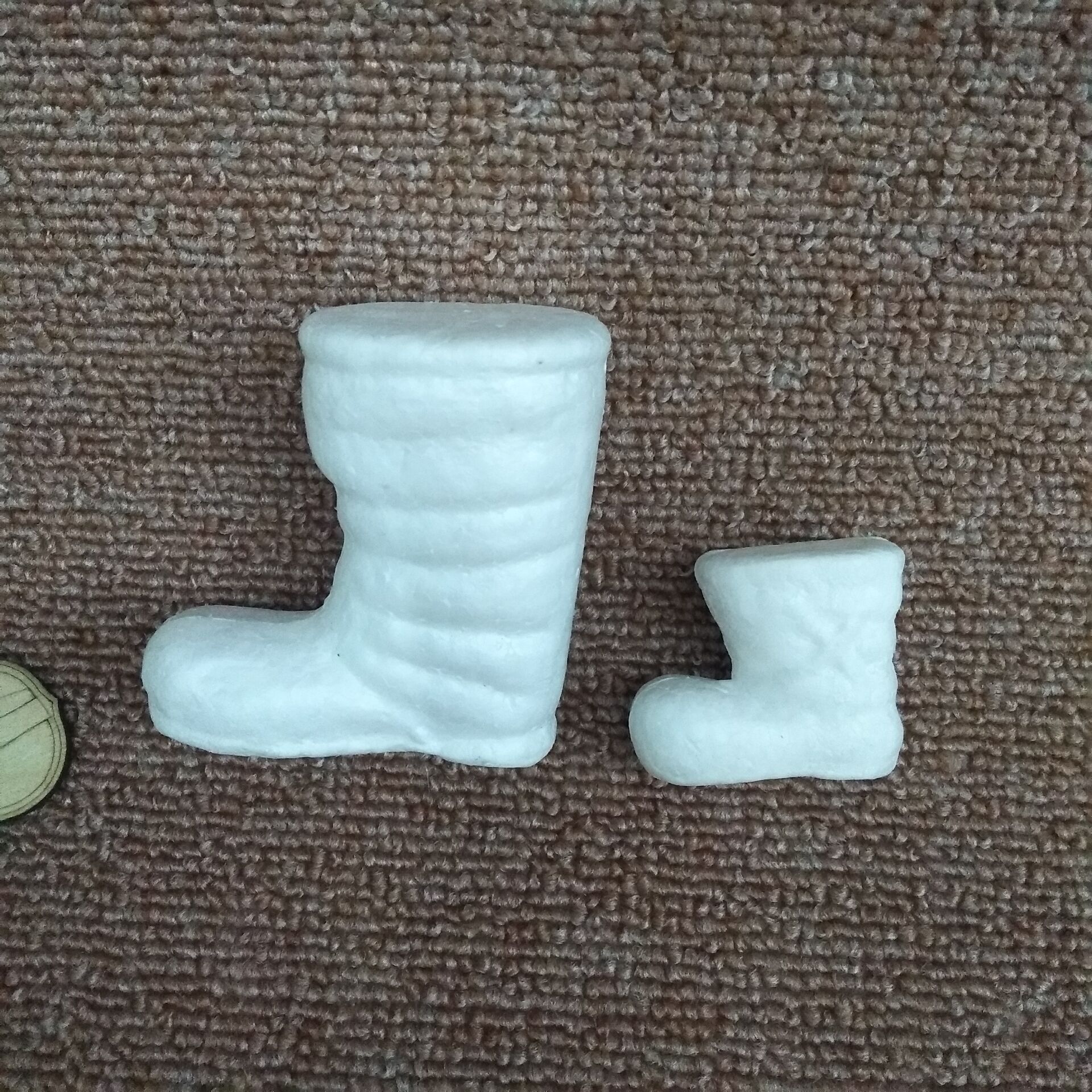 Christmas decoration foam boots, Christmas boots, Christmas pendants, factory direct sales of Polystyrene, DIY by hand