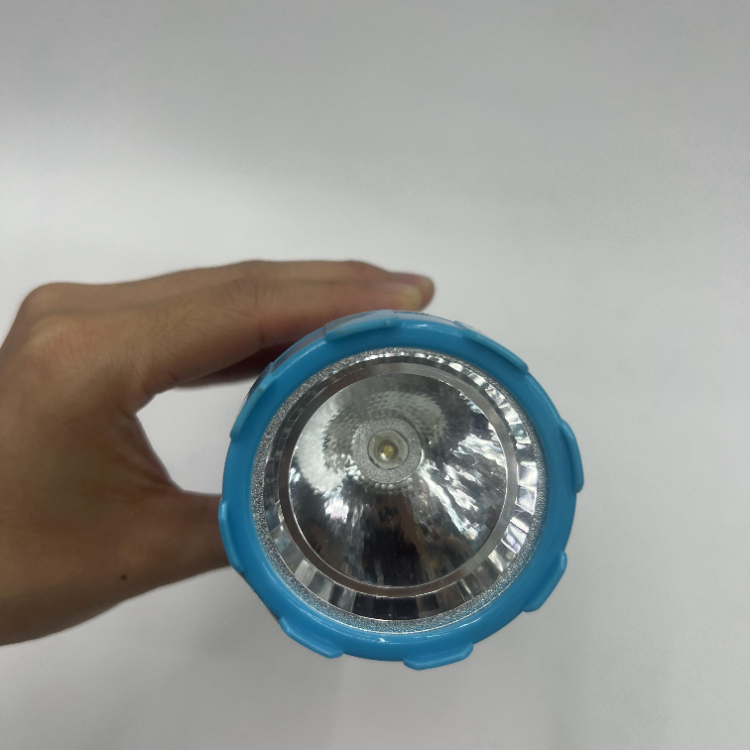 1W灯泡三灯太阳能户外手电筒