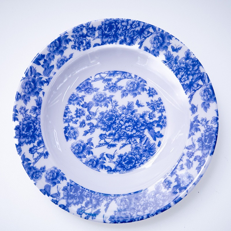 密胺拼盘/餐具/餐盘/瓷盘餐盘/不锈钢盘白底实物图