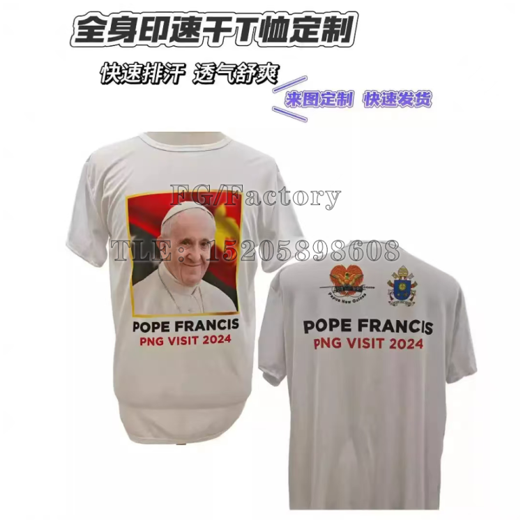 Customized cross-border Zimbabwe presidential campaign uniforms, large quantities of special campaign disposable clothing full figure