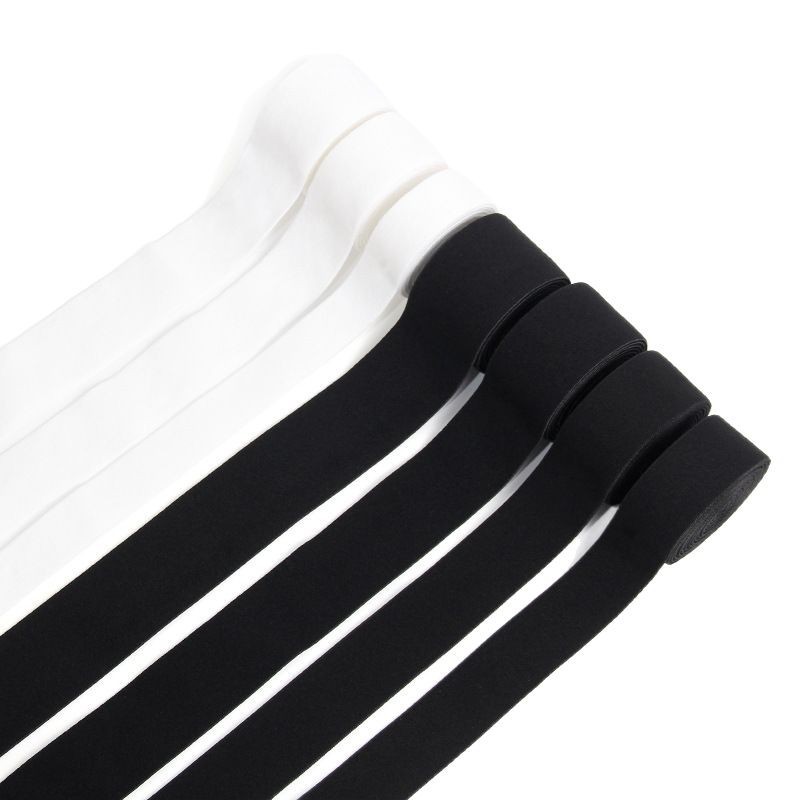Brushed nylon thickened double-sided wool elastic band webbing, high elasticity waist, hem, headband for kids, skin-friendly and highly elastic
