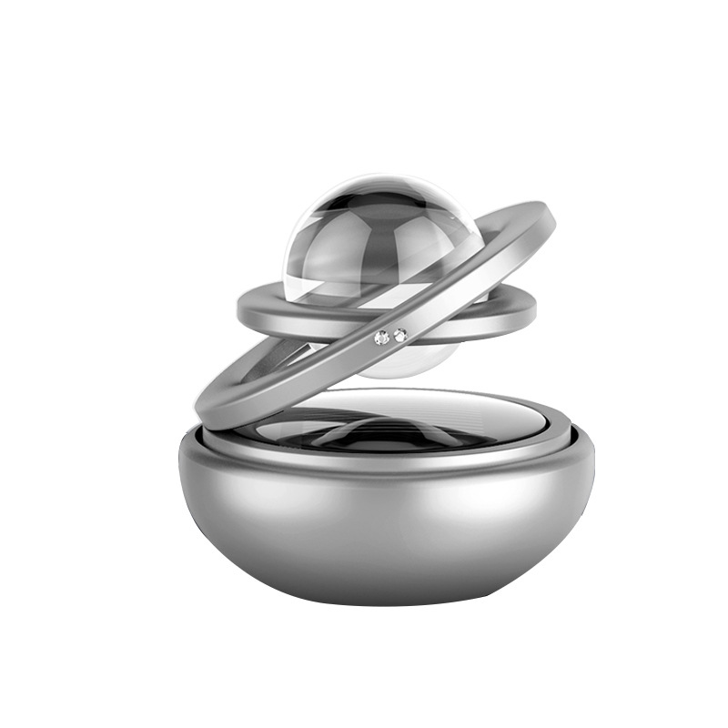Douyin Solar double-ring rotating aroma diffuser, car flying saucer aroma diffuser, suspended car aroma diffuser perfume Application Scenario