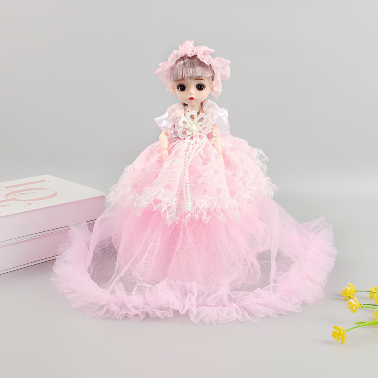 30 cm music Barbie sweet Lolita princess dress, blinking doll, girl play house toy, birthday gift set wholesale Specification image