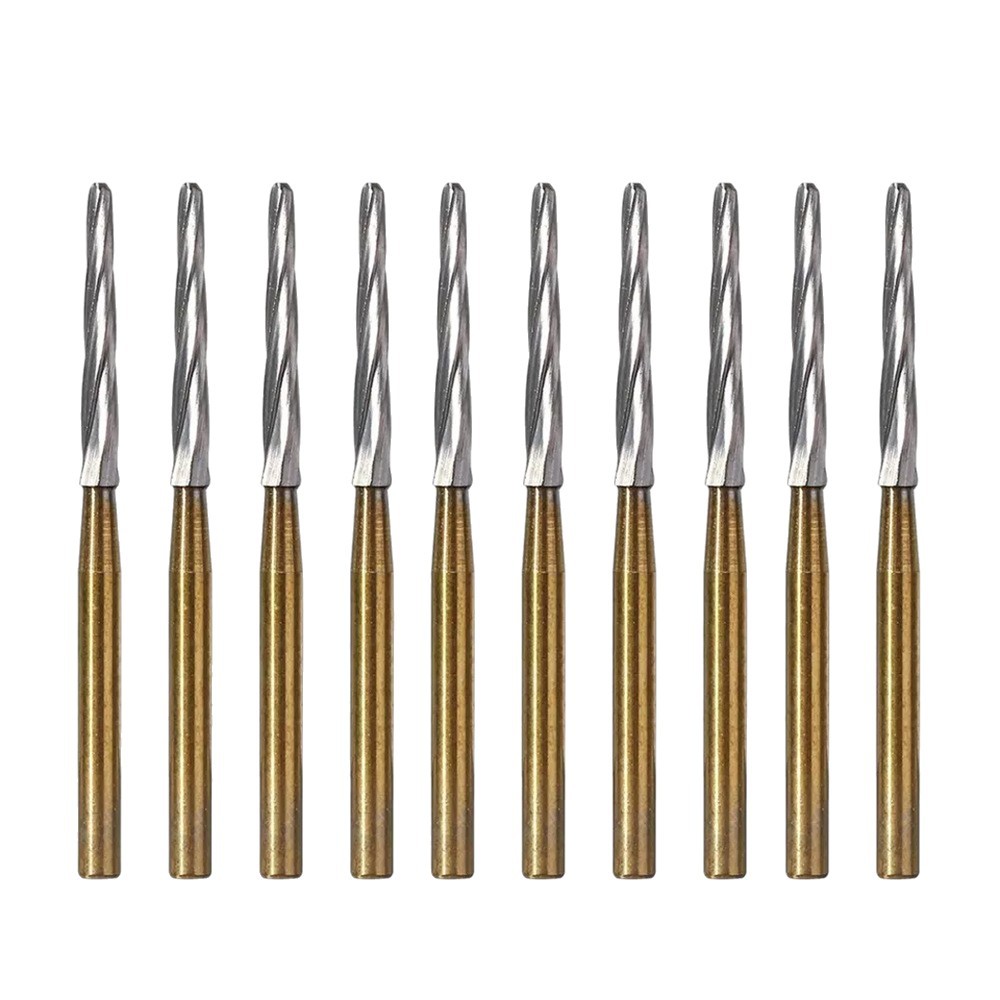Tooth extraction lathe needle 28mm dental tungsten steel lathe needle high-speed lathe needle impacted tooth lathe needle tungsten steel ball drill dental tool Application Scenario