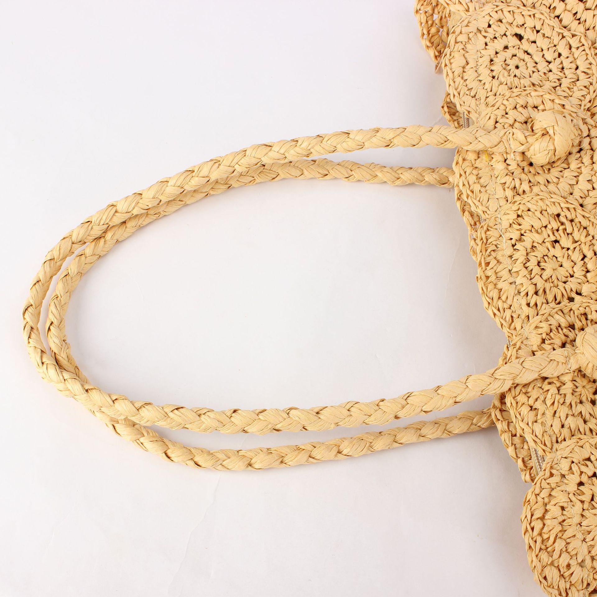 New fashionable and trendy woven bag for seaside vacation, daily casual commuting, niche and versatile, personalized ladies' bag Item Picture