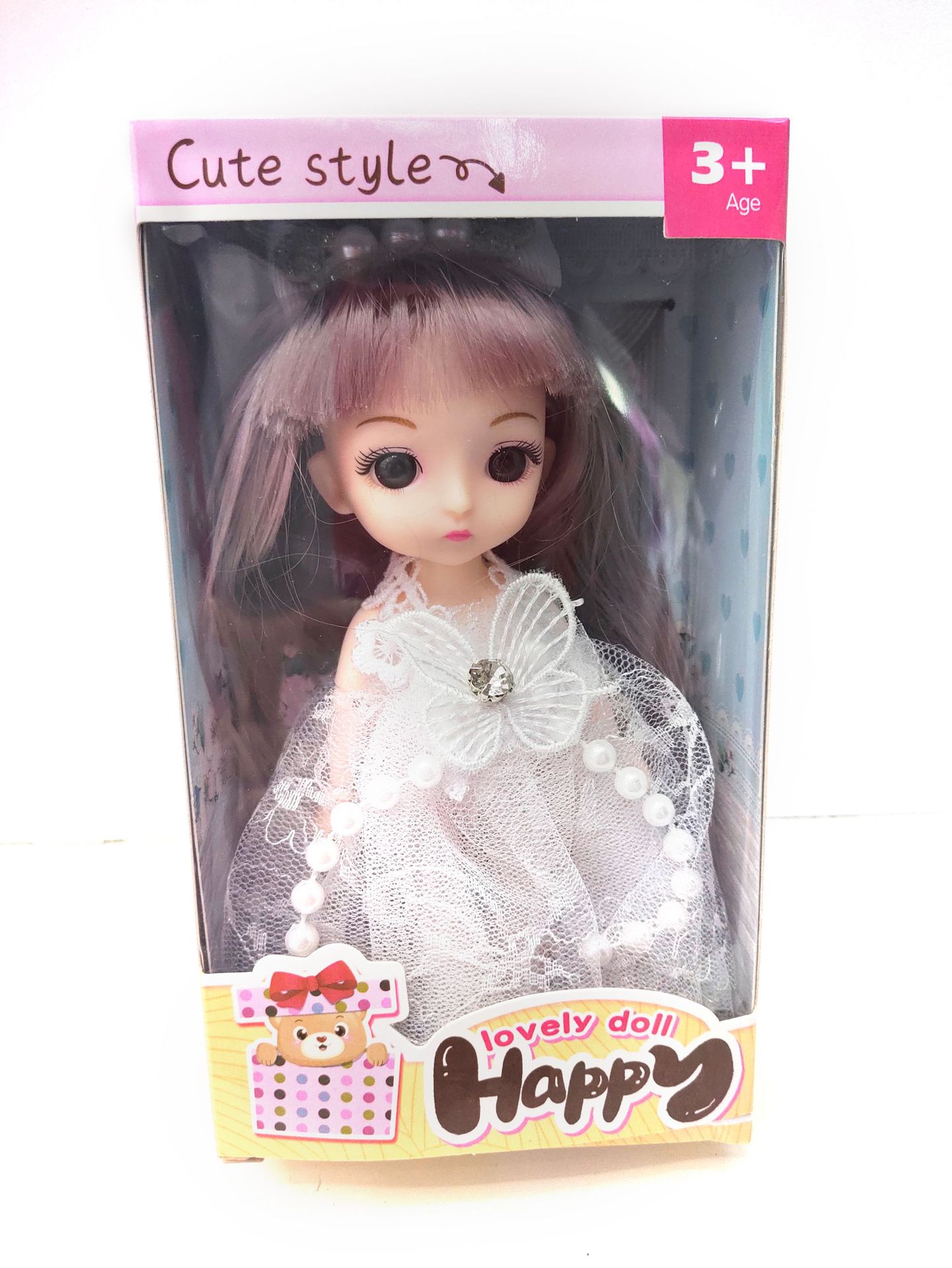 17 cm exquisite small gift box (excluding dolls) DIY Barbie doll box, a gift for girls to play house Application Scenario