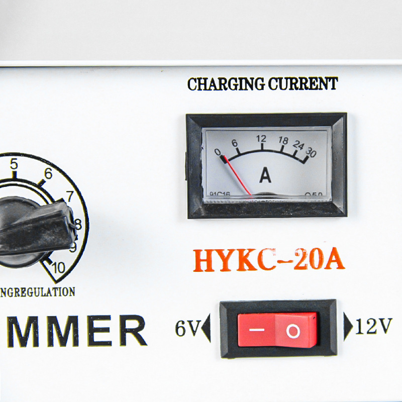 Car and motorcycle battery chargers, 6V and 12V volt battery chargers, high-power intelligent pulse chargers details Picture