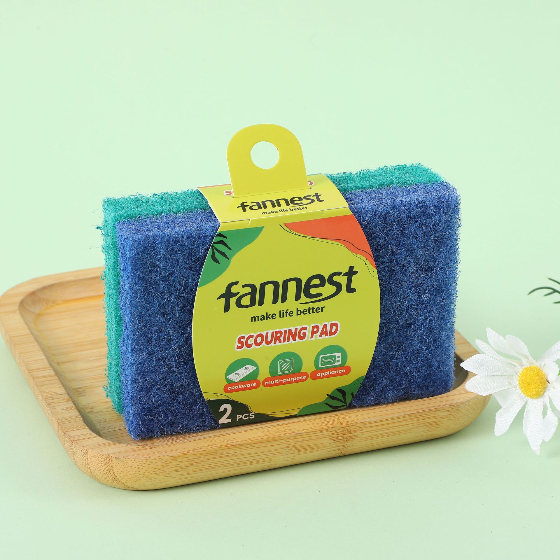 丝瓜络3-8cm/厨房用纸加厚/抹布厨房用纸干湿两用/椰壳碗/棉片产品图