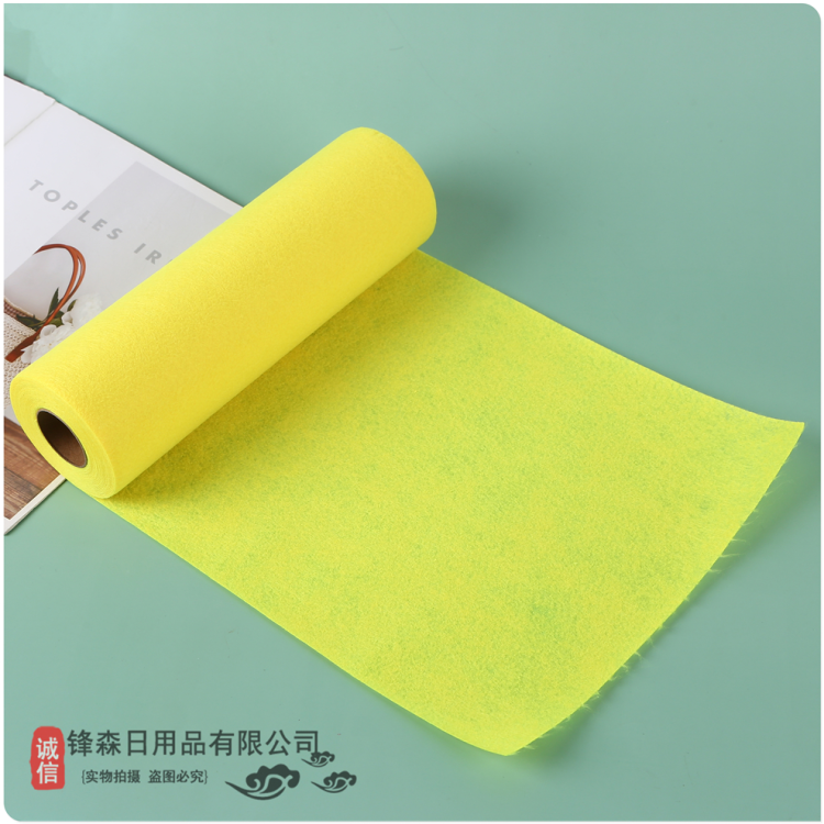 懒人抹布干湿两用家用清洁用品厨房用纸专用纸巾一次性洗碗布吸水白底实物图