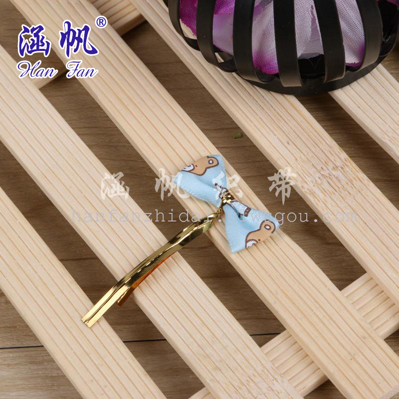 Green bow hair clips, rhindiamond scratch-off hair clips, fashionable hair accessories, head accessories, simple and versatile Japanese and Korean style for women details Picture
