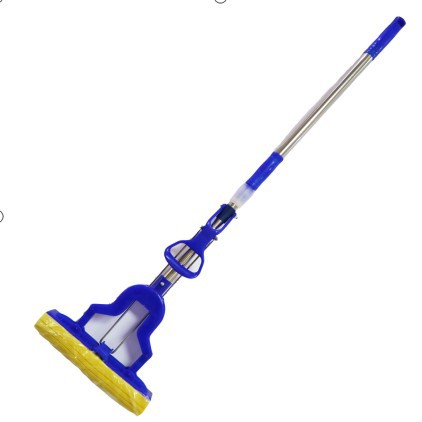 Sponge mop, household mop, hand-washable water-absorbing floor mop, rubber cotton mop, folded water-squeezing mop Application Scenario