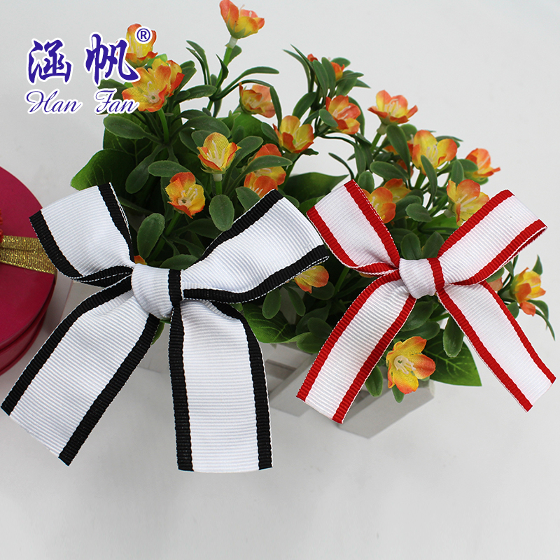 Factory direct sales of color-woven band hand-tied bow sock hat accessories Specification image