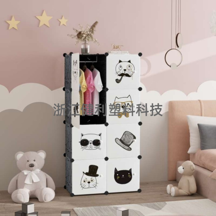 收纳柜衣柜简易衣柜细节图