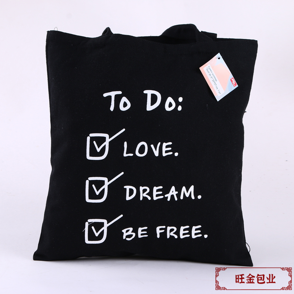 Simple canvas bags, custom-printed logo canvas bags, single-shoulder training cotton bags, handbags, shopping bags, eco-friendly bags details Picture