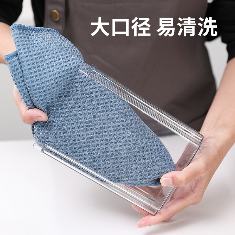 Food sealed storage tanks, coffee cans for grains and cereals, fireside storage containers, imitation glass storage sealed boxes, moisture-proof details Picture
