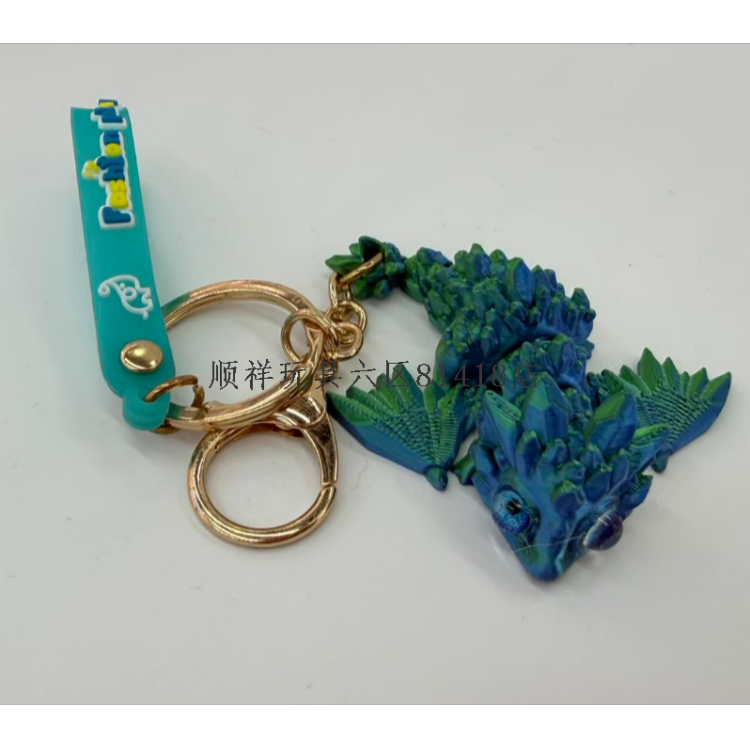 钥匙扣玻璃/钥匙扣/星星人/羊毛毡挂件/带灯章鱼钥匙扣细节图