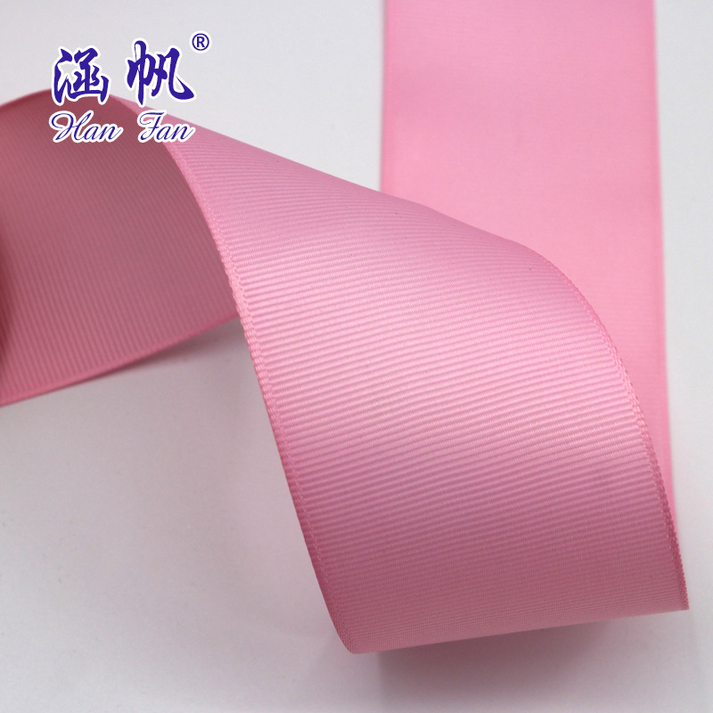 Pink ribbon ribbon roll decorative items, handcrafted materials, wedding and festival decorative accessories, soft and delicate Specification image