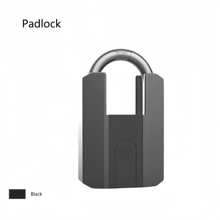 Smart lock, fingerprint lock, household electronic fingerprint lock, rental house remote electronic smart fingerprint key padlock Item Picture