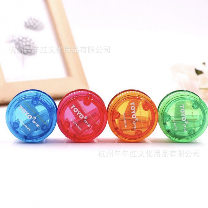 TOYO 东洋卷笔刀 SP190 转笔专用削笔刀/简约削笔器/铅笔刨/卷笔