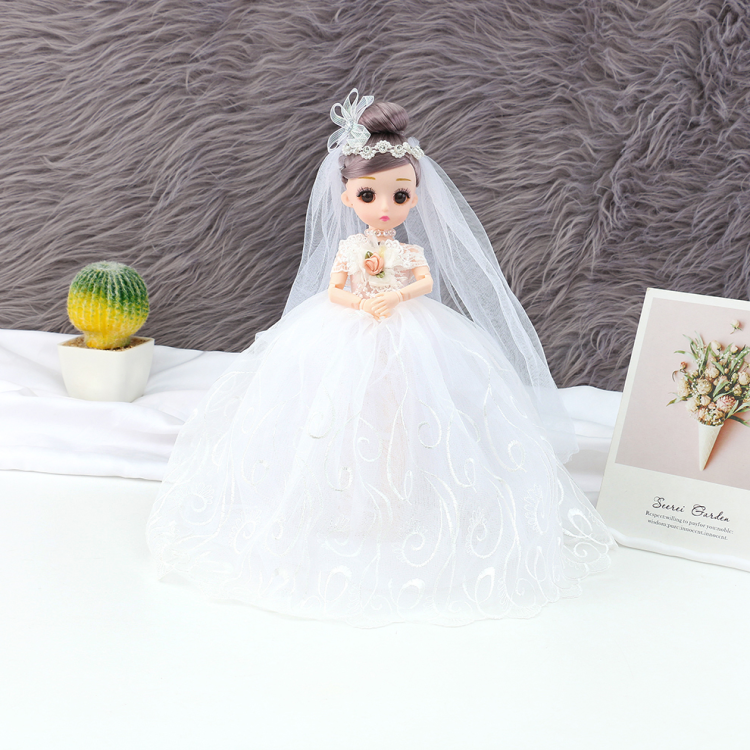 30-centimeter wedding dress, smart music, New Year goods, ornaments, dolls, toys, wedding dresses, princesses, hot sales, street stalls, night markets, wholesale supplies, girls, children, students, activity gifts Application Scenario